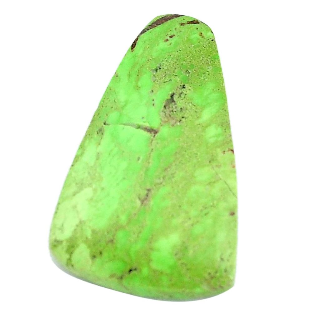 Natural 23.45cts gaspeite green cabochon 30x17.5 mm fancy loose gemstone s9504