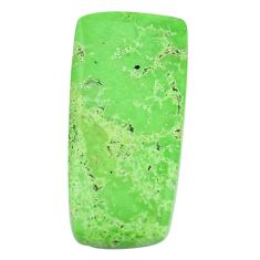 Natural 13.15cts gaspeite green cabochon 25x12 mm octagan loose gemstone s9513