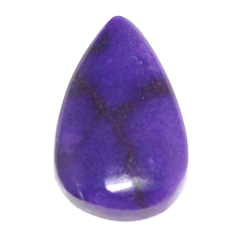 Natural 9.45cts sugilite purple cabochon 20x11.5 mm pear loose gemstone s9606