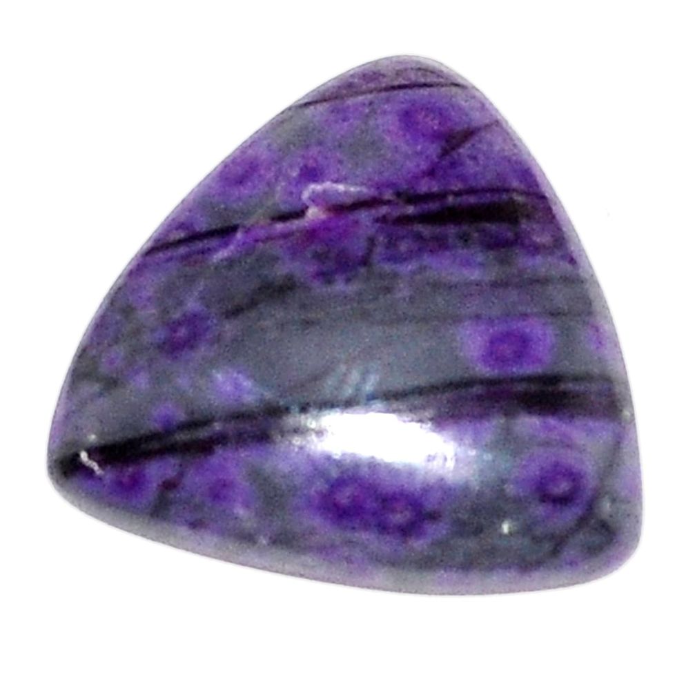 Natural 11.40cts sugilite purple cabochon 17.5x18 mm loose gemstone s9617