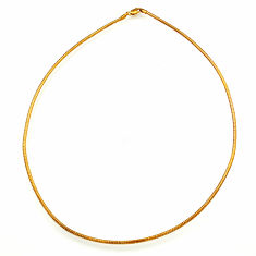 925 sterling gold silver 13.06gms boho indonesian bali style snake chain n11235