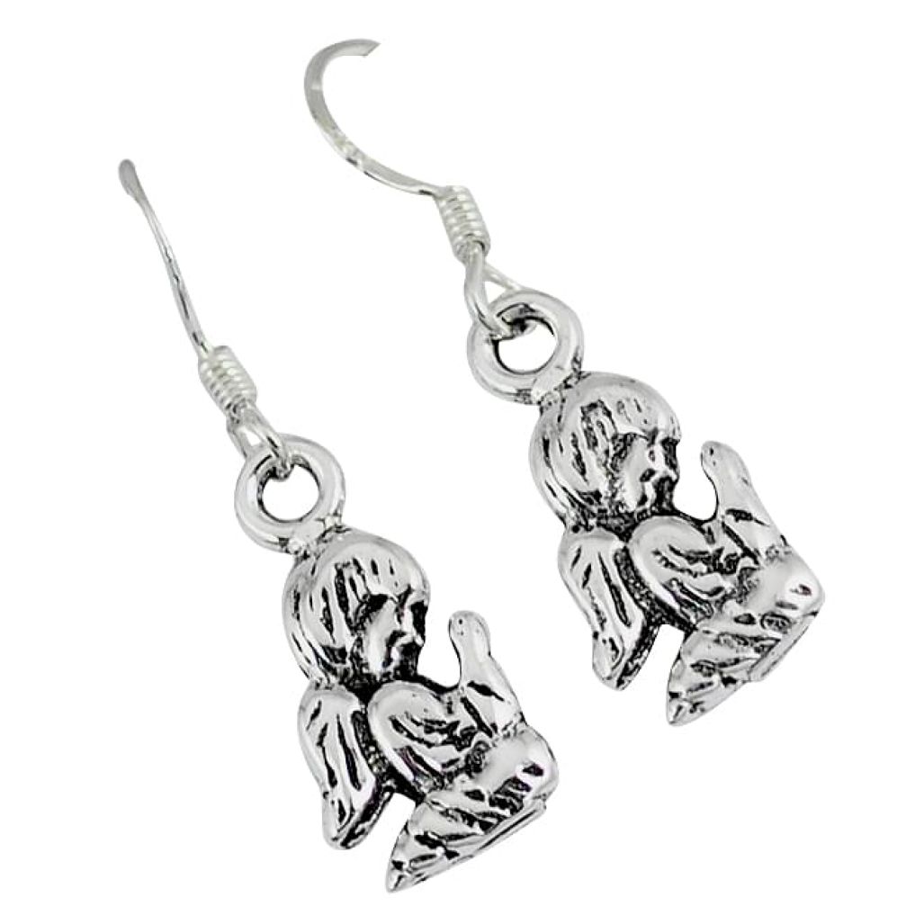 925 silver indonesian bali java island dangle earrings p1251