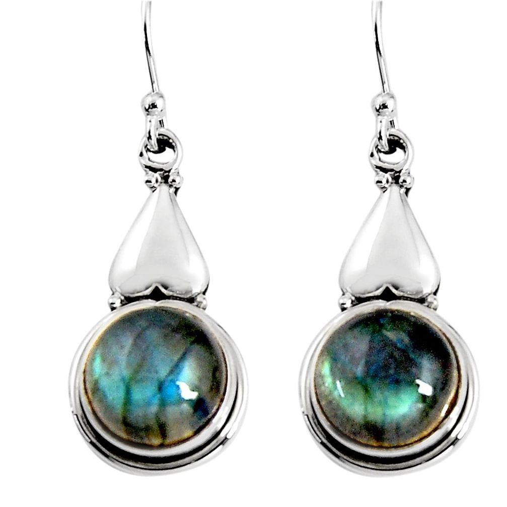 blue labradorite 925 sterling silver dangle earrings p91516