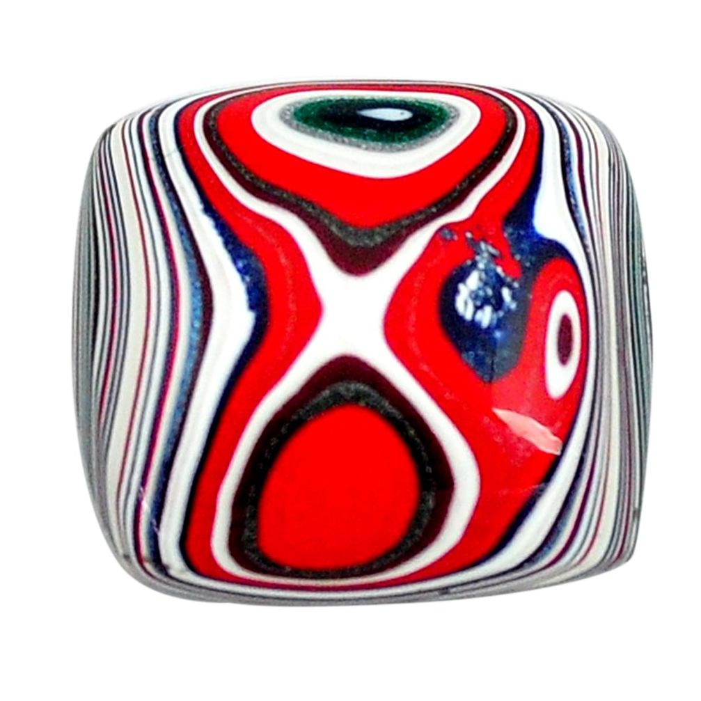 Fordite Detroit Agate Cabochon 15x15 Mm Octagan Loose Gemstone S13453 Gemexi