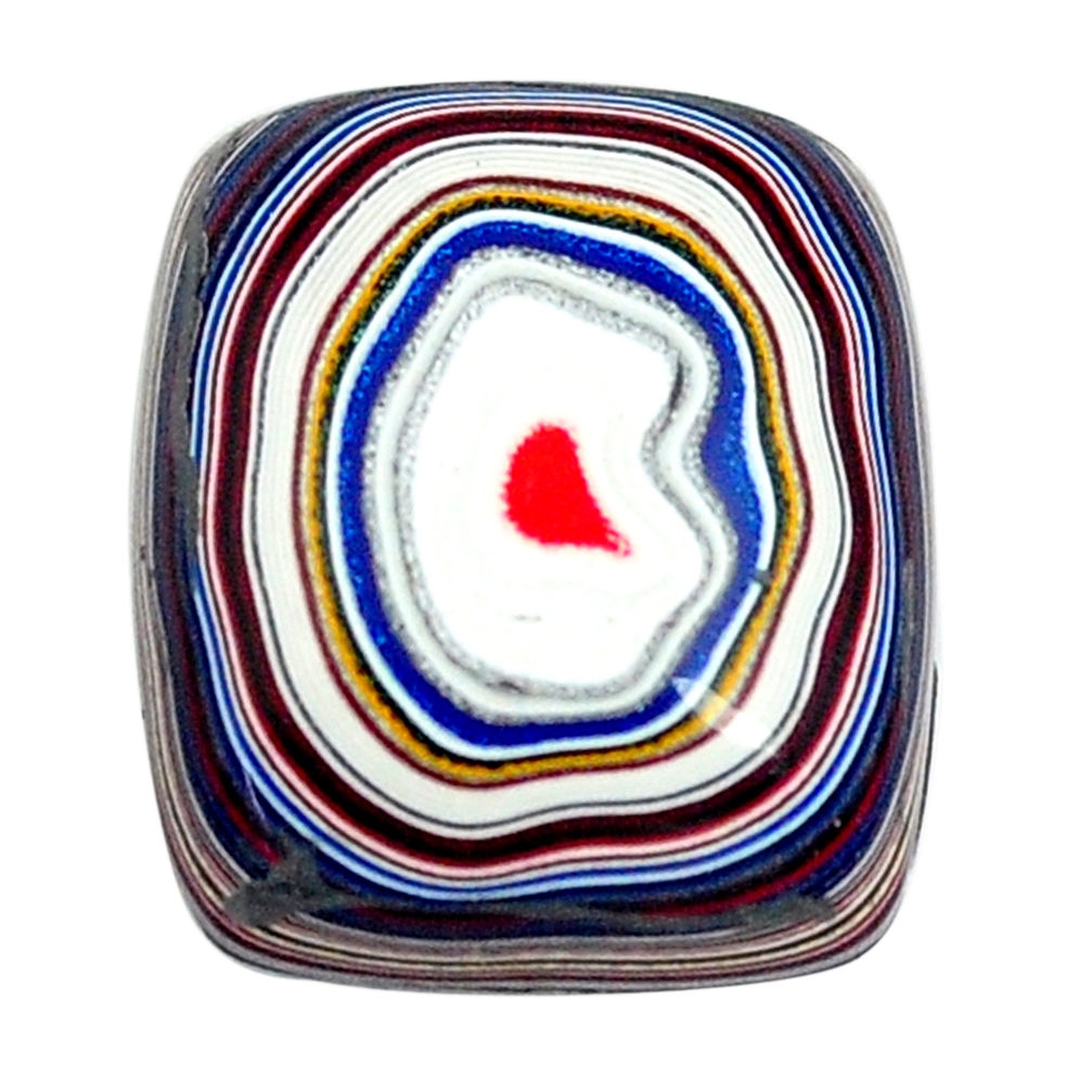 6.35cts fordite detroit agate cabochon 16x13.5 mm octagan loose gemstone s13447