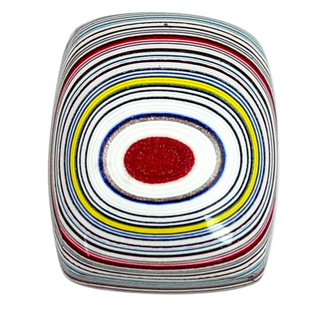 6.30cts fordite detroit agate cabochon 17x13 mm octagan loose gemstone s13426