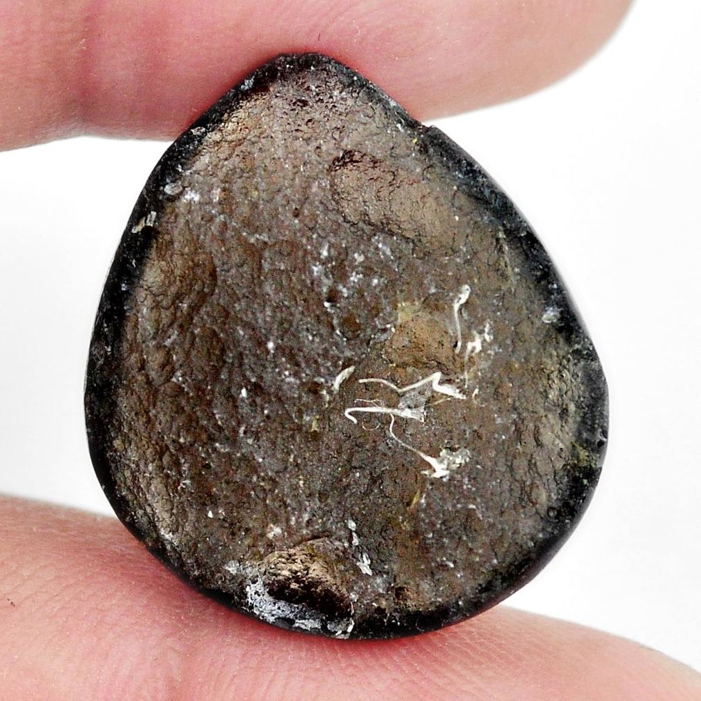 Natural 21.30cts agni manitite brown cabochon 22x20 mm loose gemstone s11505