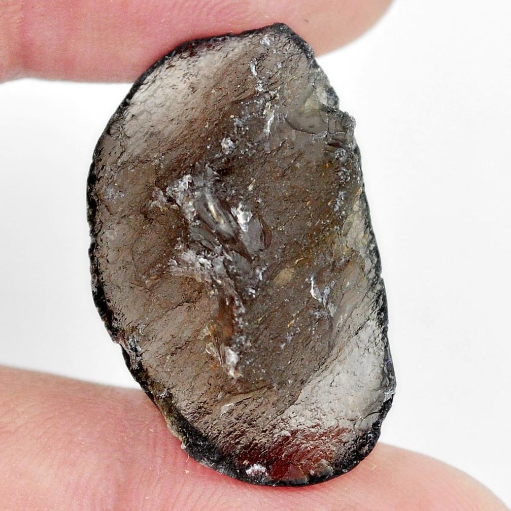 Natural 19.45cts agni manitite brown cabochon 27x17 mm loose gemstone s11519