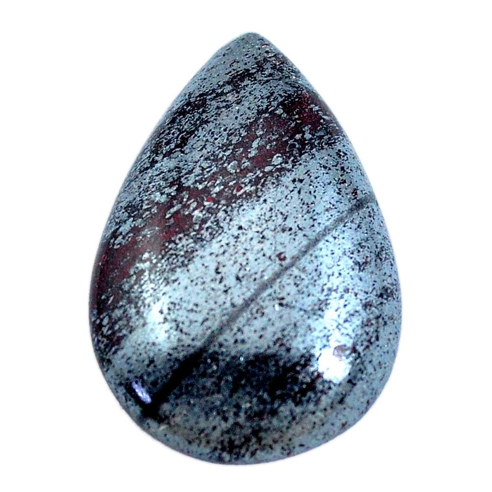 Natural 27.45cts ancestralite cabochon 27.5x18.5 mm pear loose gemstone s10893