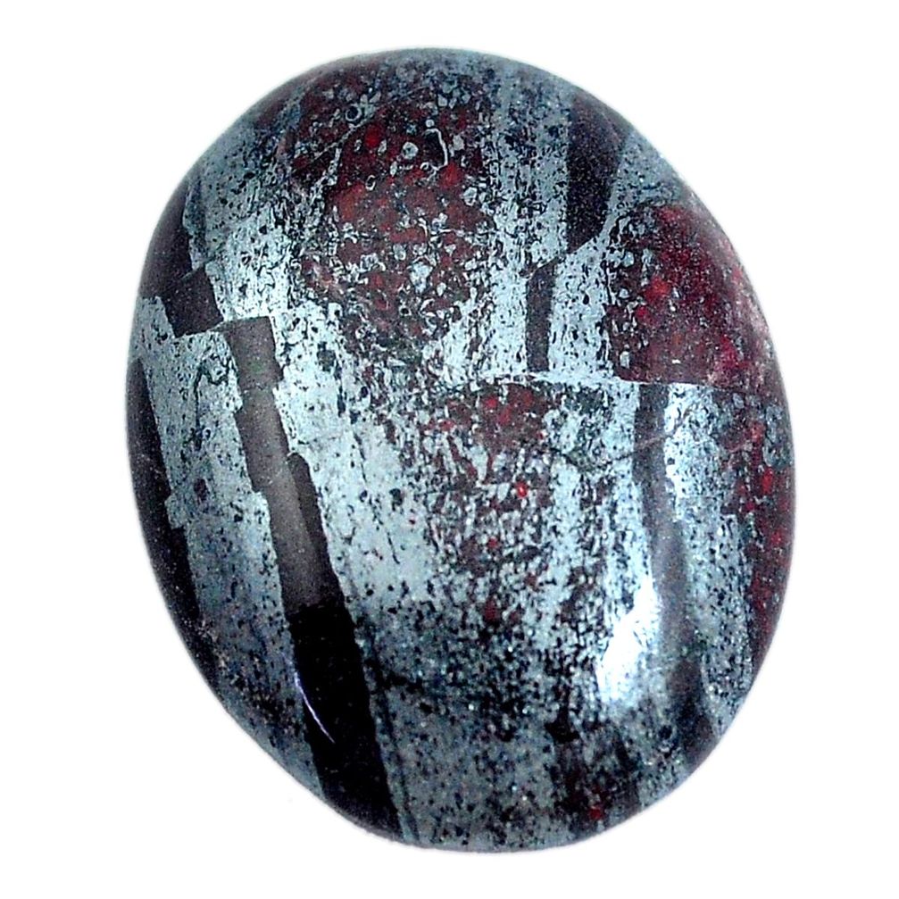 Natural 33.45cts ancestralite cabochon 27.5x21 mm oval loose gemstone s10882