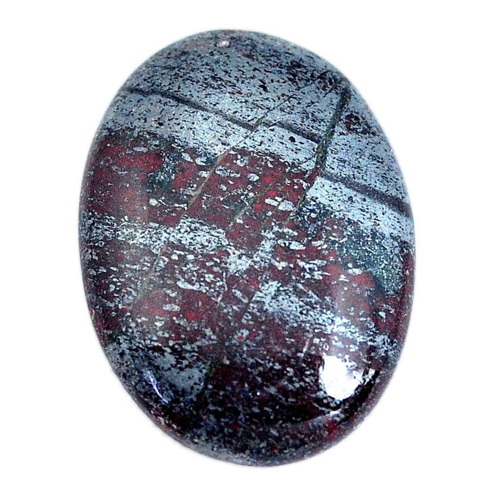 Natural 24.30cts ancestralite cabochon 27x20 mm oval loose gemstone s10883