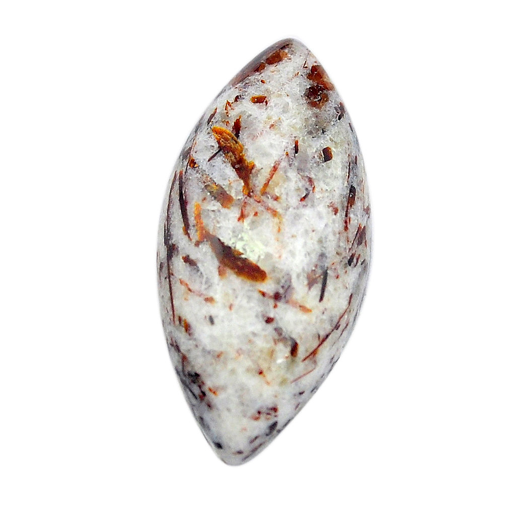 Natural 21.35cts astrophyllite (star leaf) bronze 31x14 mm loose gemstone s14792