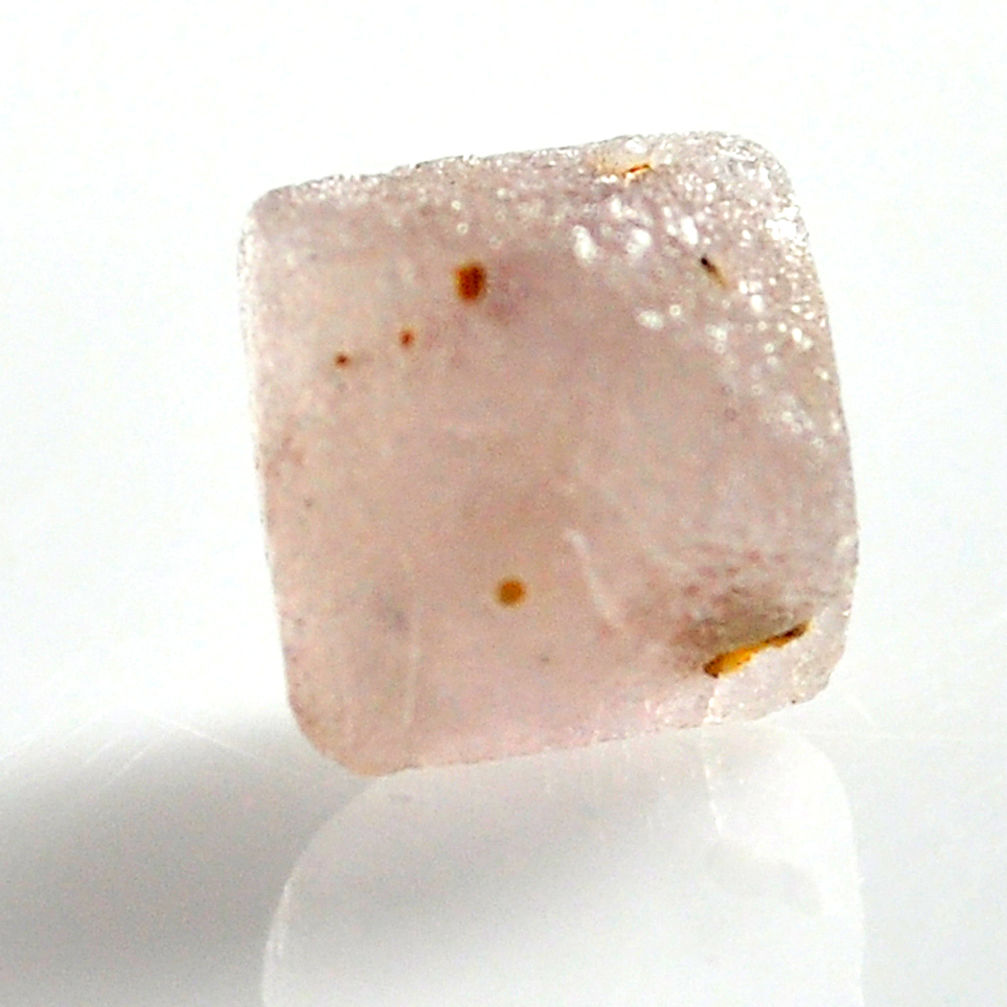 Natural 7.40cts beta quartz pink faceted 11x9 mm fancy loose gemstone s12796