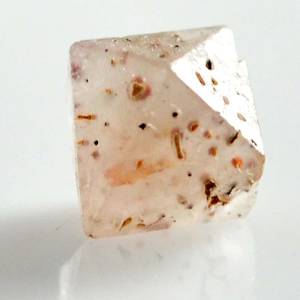 Natural 7.40cts beta quartz pink faceted 12.5x9 mm fancy loose gemstone s12803