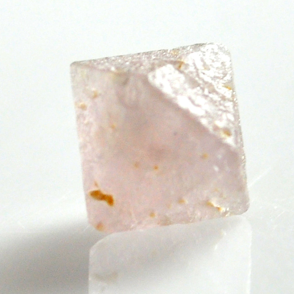 Natural 6.30cts beta quartz pink faceted 12x10 mm fancy loose gemstone s12798