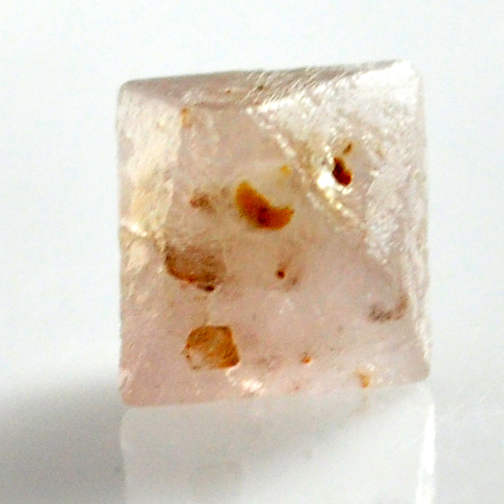 Natural 7.35cts beta quartz pink faceted 12x11 mm fancy loose gemstone s12819