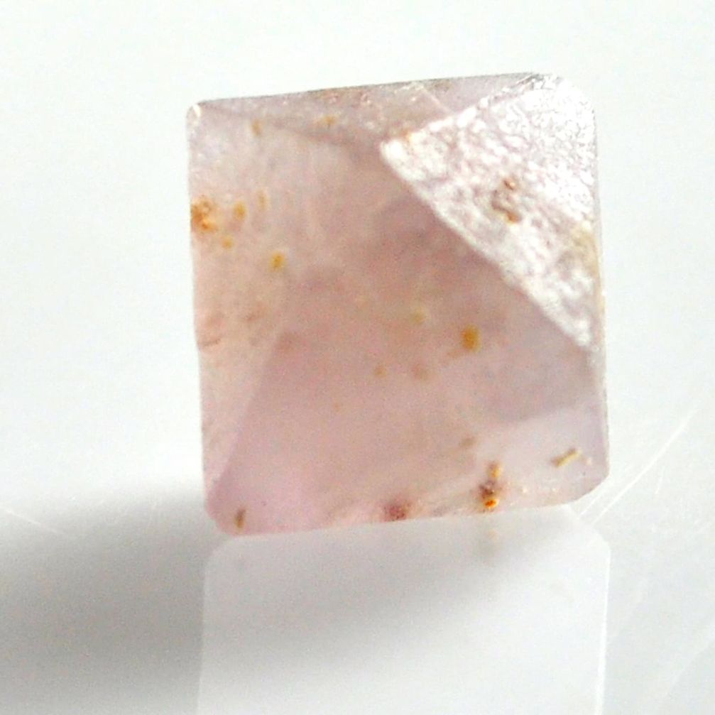 Natural 9.10cts beta quartz pink faceted 13x11 mm fancy loose gemstone s12792