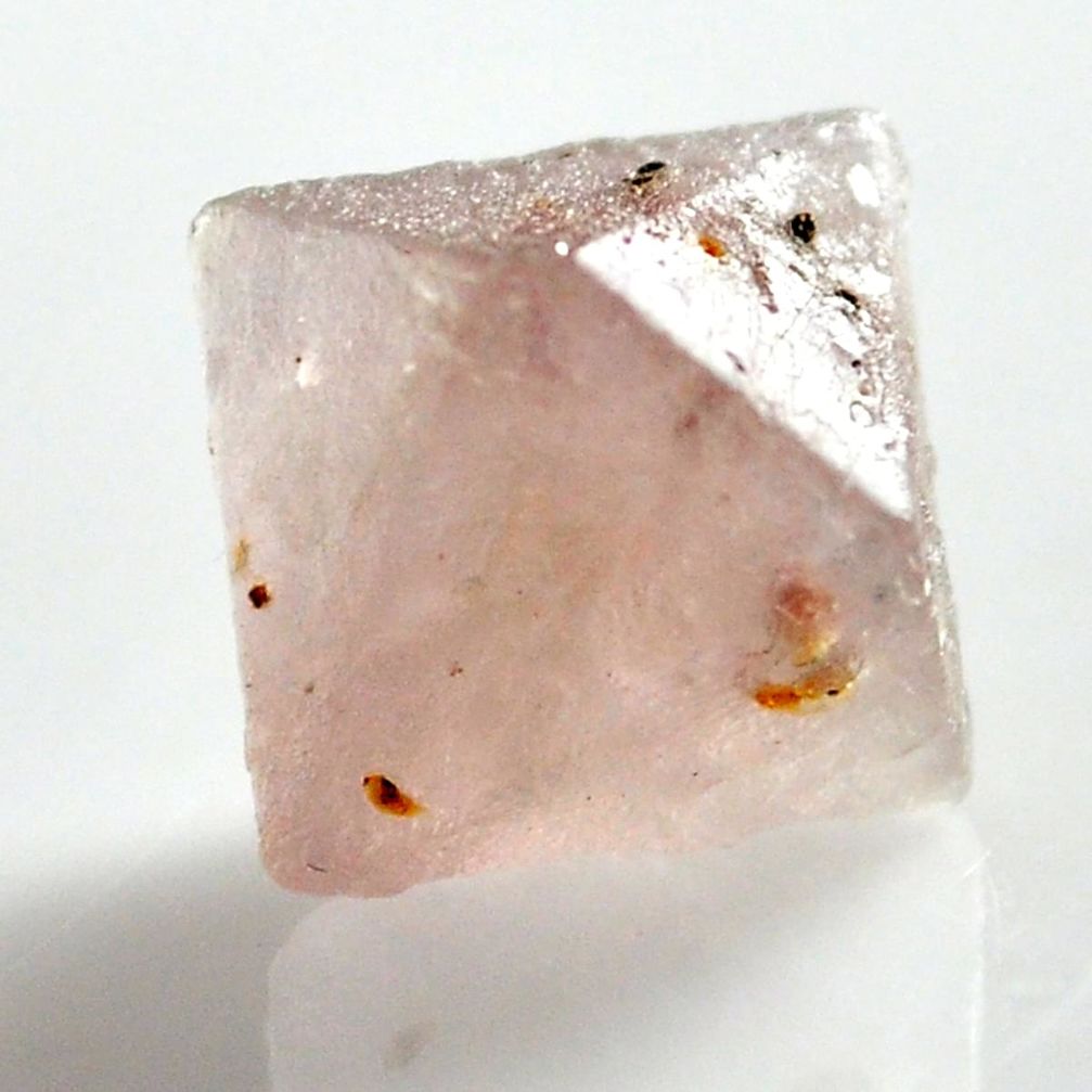 Natural 9.45cts beta quartz pink faceted 14x12 mm fancy loose gemstone s12781