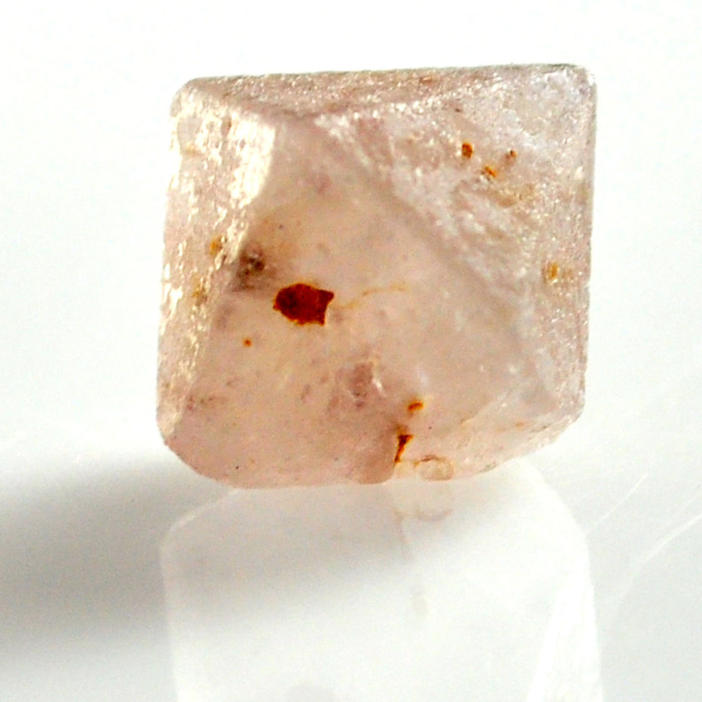 Natural 8.45cts beta quartz pink faceted 14x12 mm fancy loose gemstone s12793