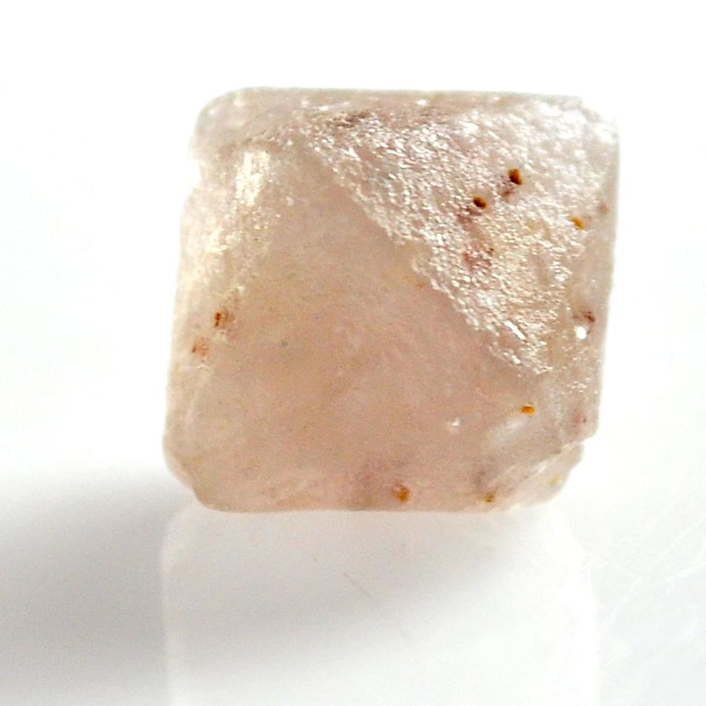 Natural 10.05cts beta quartz pink faceted 14x12 mm fancy loose gemstone s12794