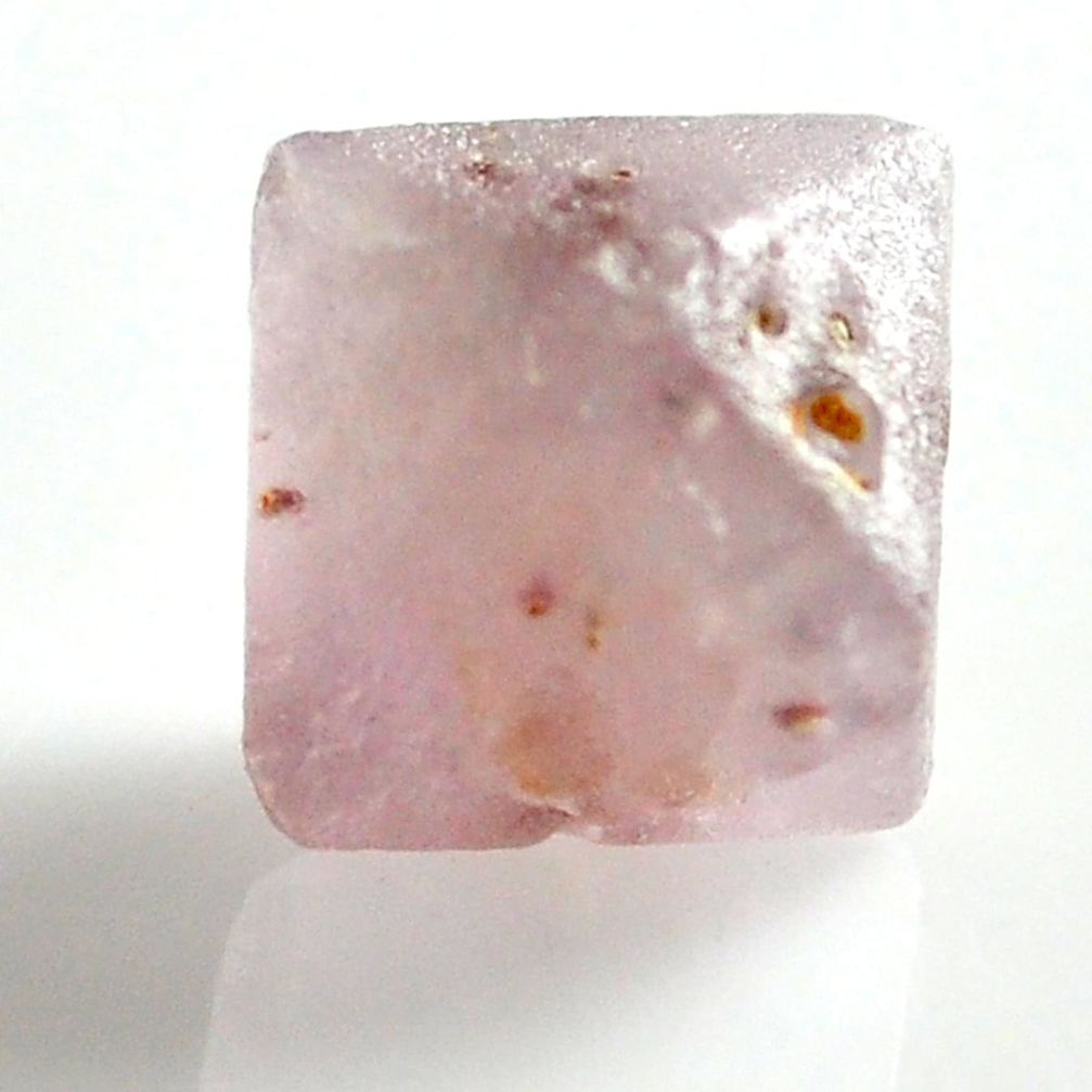 Natural 9.45cts beta quartz pink faceted 15x11 mm fancy loose gemstone s12768