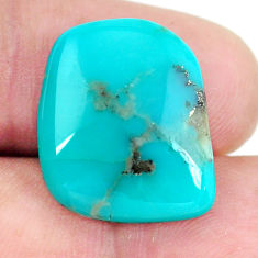 Natural 12.35cts campitos turquoise green 19x15.5 mm fancy loose gemstone s11557