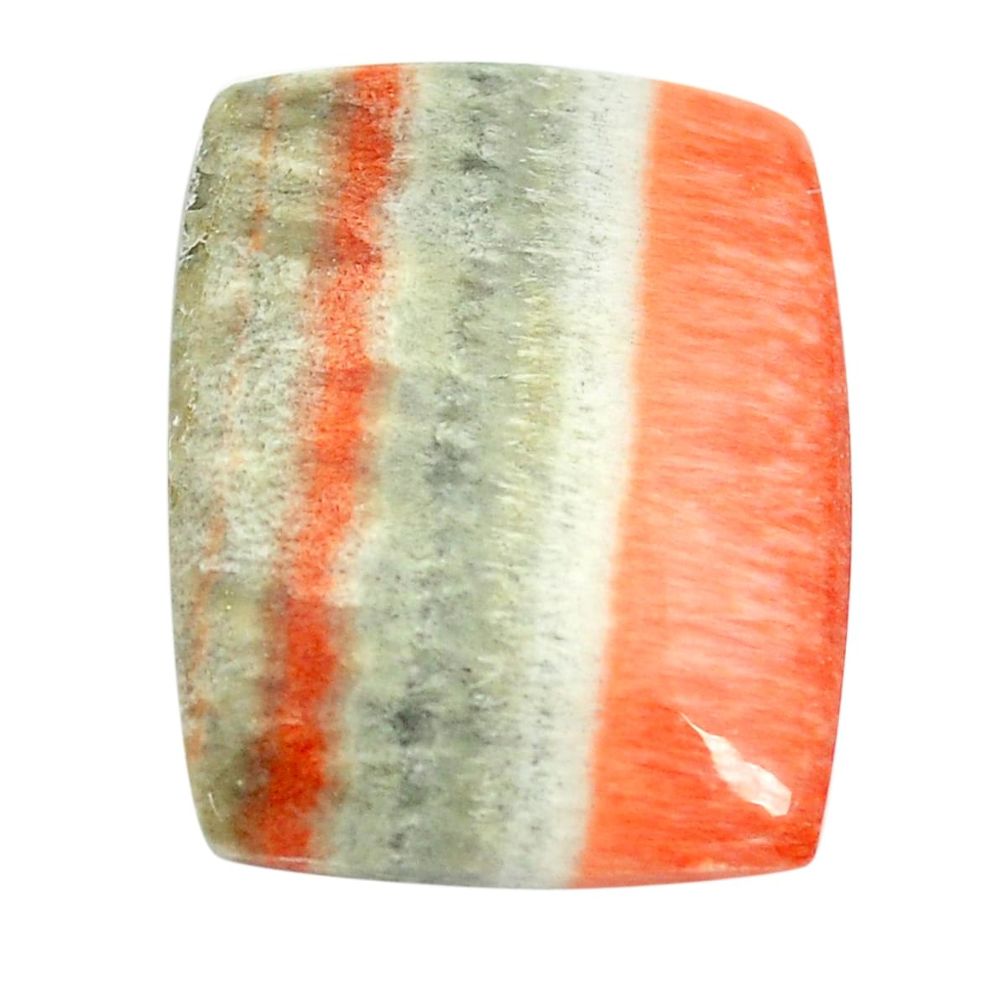 Natural 32.40cts celestobarite orange cabochon 26x20 mm loose gemstone s13588