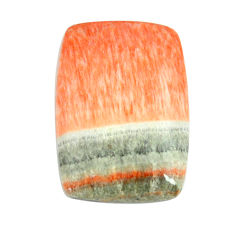 Natural 26.30cts celestobarite orange cabochon 27x18.5 mm loose gemstone s13584