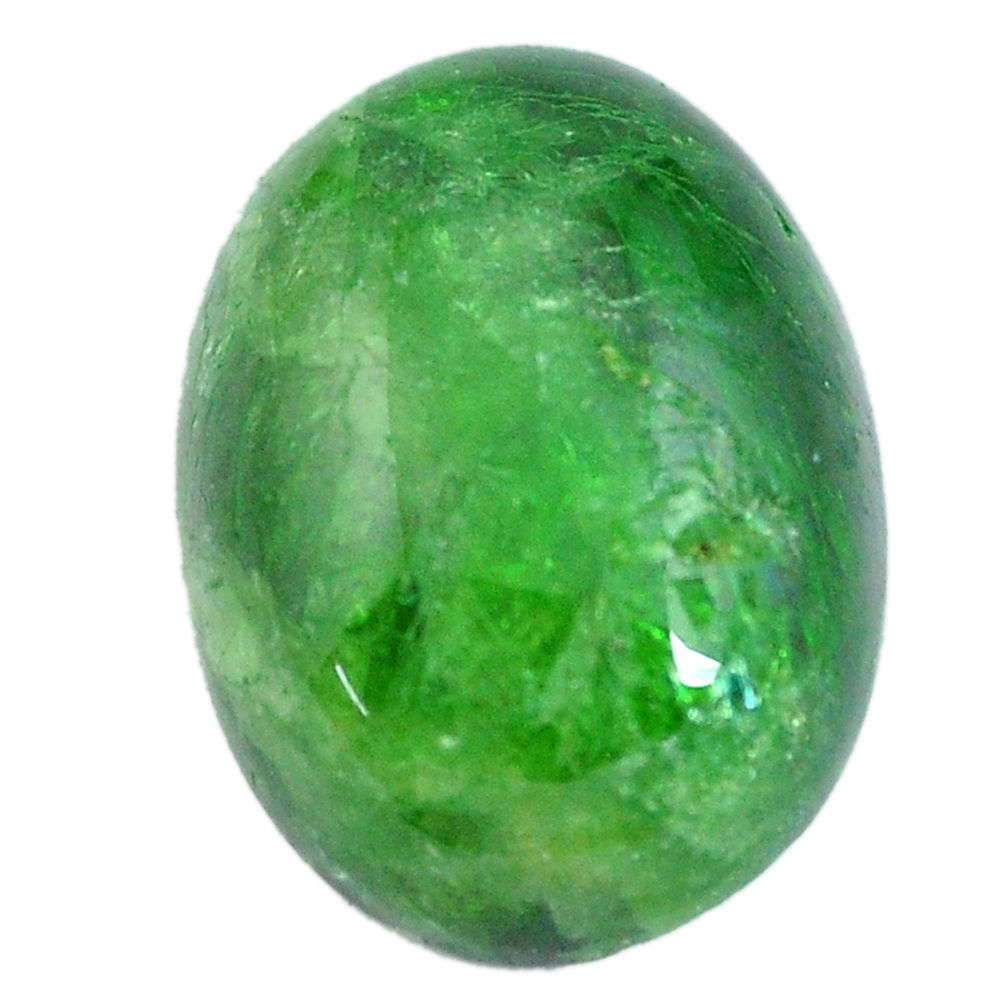 Natural 13.15cts chrome diopside green cabochon 18x13 mm loose gemstone s12265