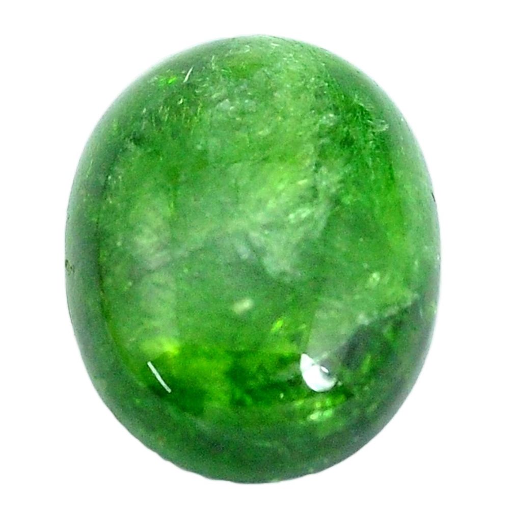 Natural 19.45cts chrome diopside green cabochon 20x15 mm loose gemstone s10344