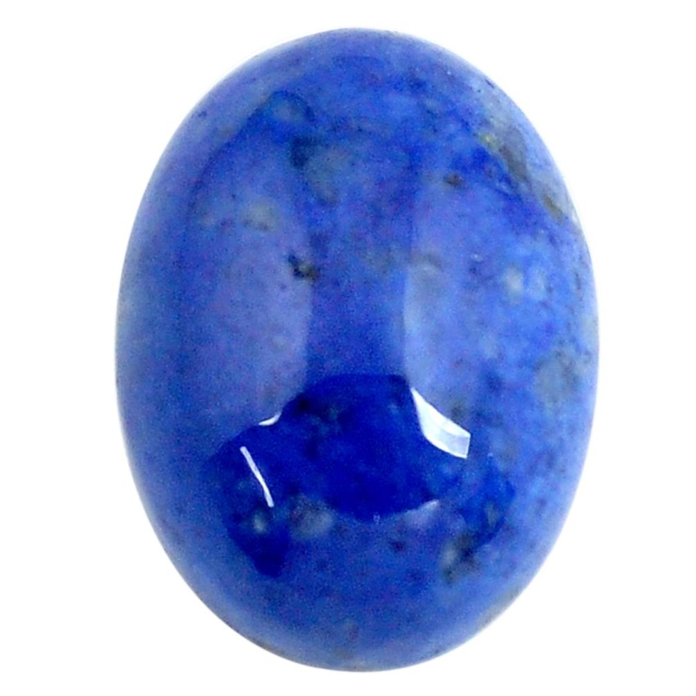 Natural 13.45cts dumortierite blue cabochon 18x13 mm oval loose gemstone s13166