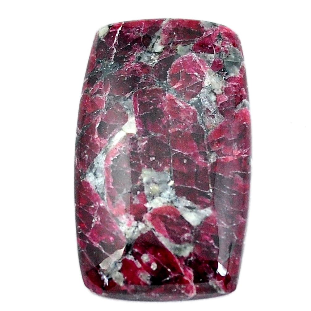 Natural 21.15cts eudialyte pink cabochon 28x17 mm octagan loose gemstone s11285