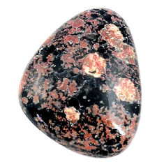 Natural 15.10cts firework obsidian pink 24x18 mm fancy loose gemstone s14477