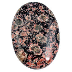 Natural 20.10cts firework obsidian pink cabochon 30x20 mm loose gemstone s14447