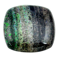 Natural 11.30cts honduran matrix opal black 18.5x18 mm loose gemstone s13859
