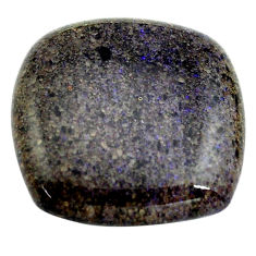 Natural 10.30cts honduran matrix opal black 19x18.5 mm loose gemstone s13857