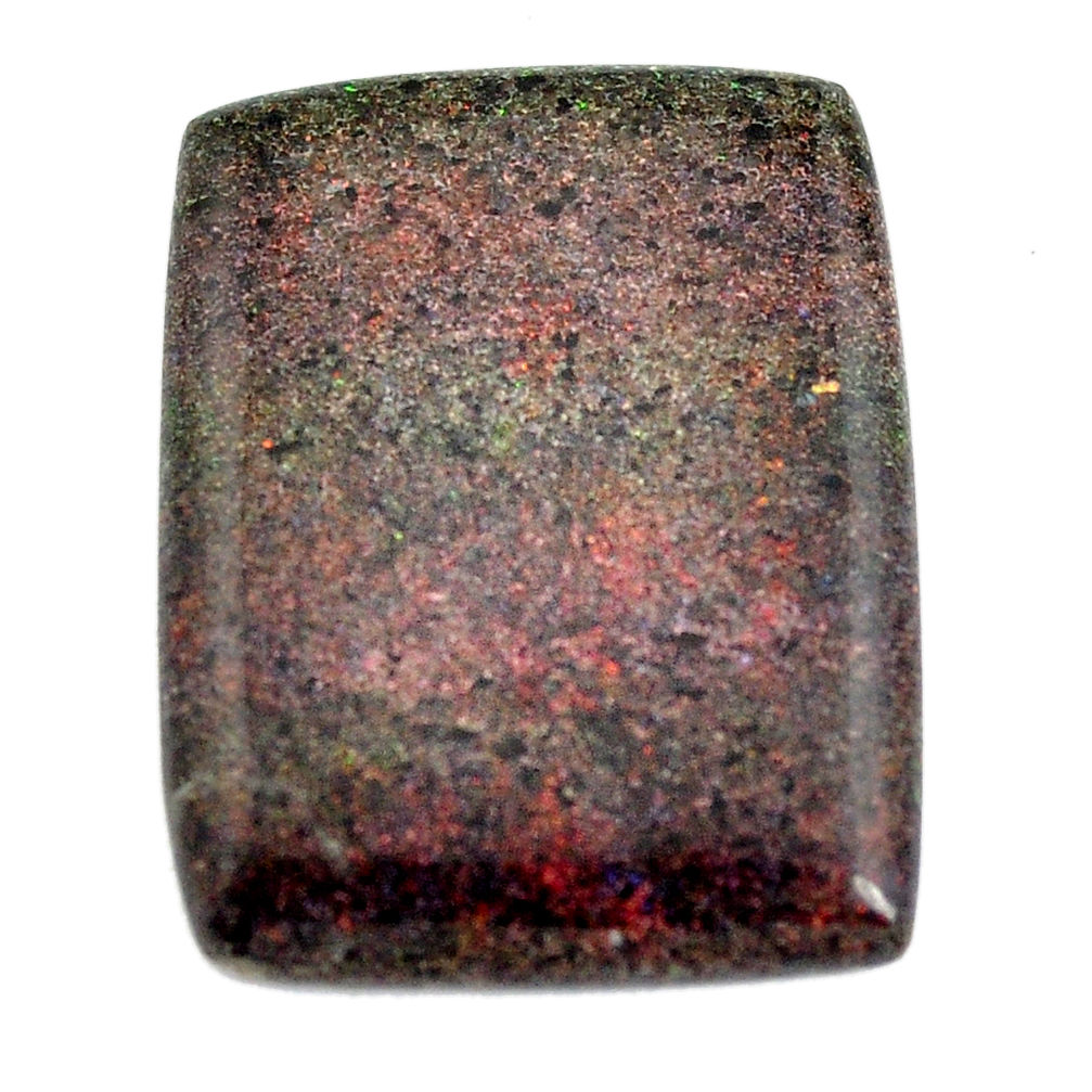 Natural 15.15cts honduran matrix opal black 26x20 mm loose gemstone s13219