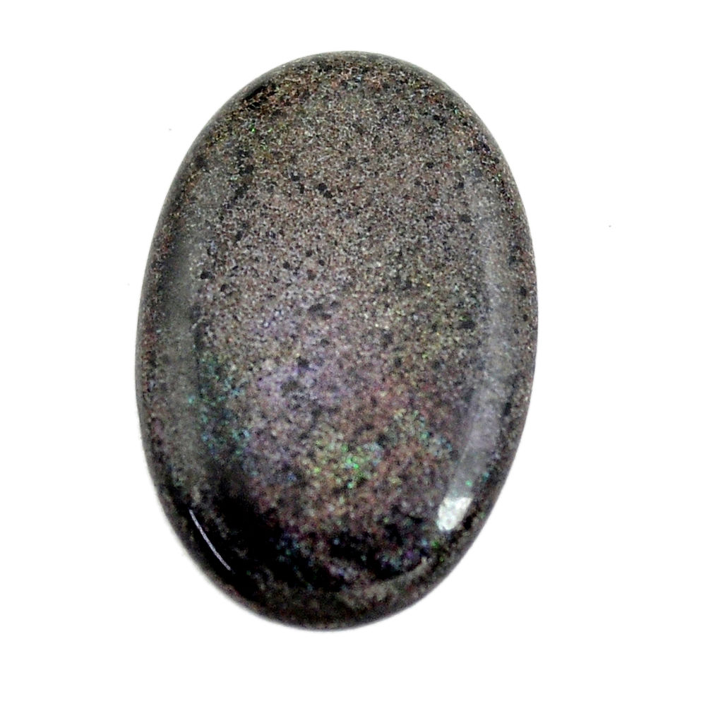 Natural 11.25cts honduran matrix opal black 27x17.5 mm loose gemstone s13220