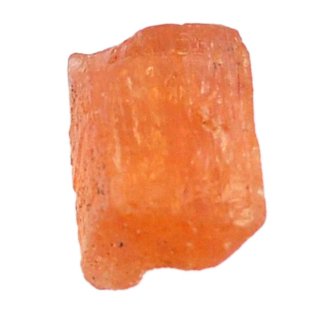 Natural 11.40cts imperial topaz golden rough 13x10 mm loose gemstone s11420