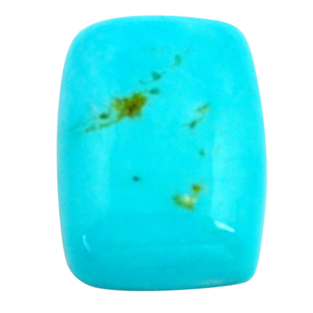 Natural 9.45cts kingman turquoise blue cabochon 18x13 mm loose gemstone s14191