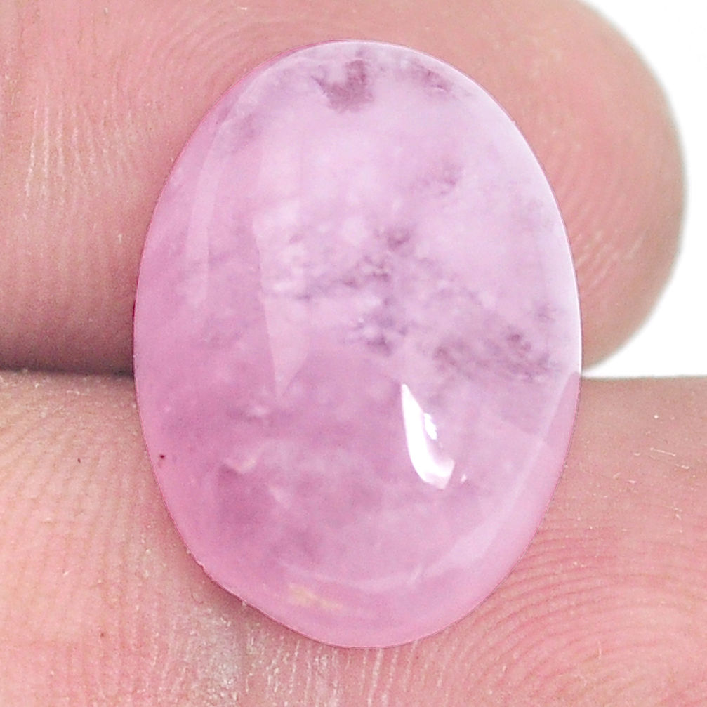 Natural 14.30cts kunzite pink cabochon 18x13 mm oval loose gemstone s10450