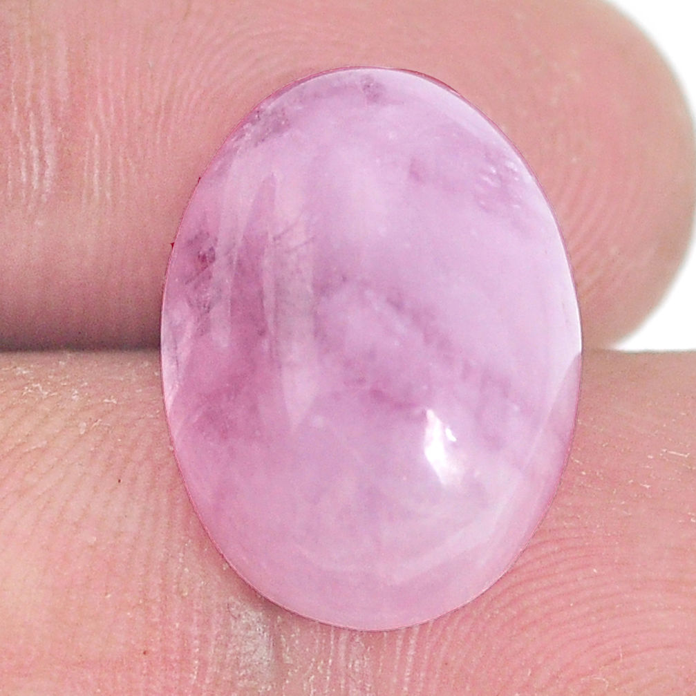 Natural 16.25cts kunzite pink cabochon 18x13 mm oval loose gemstone s10455