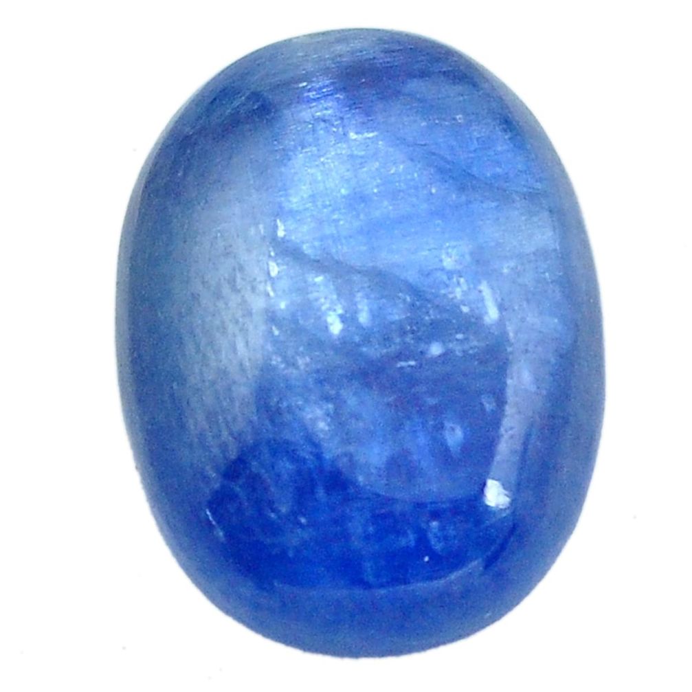 Natural 18.45cts kyanite blue cabochon 20x15 mm oval loose gemstone s12300
