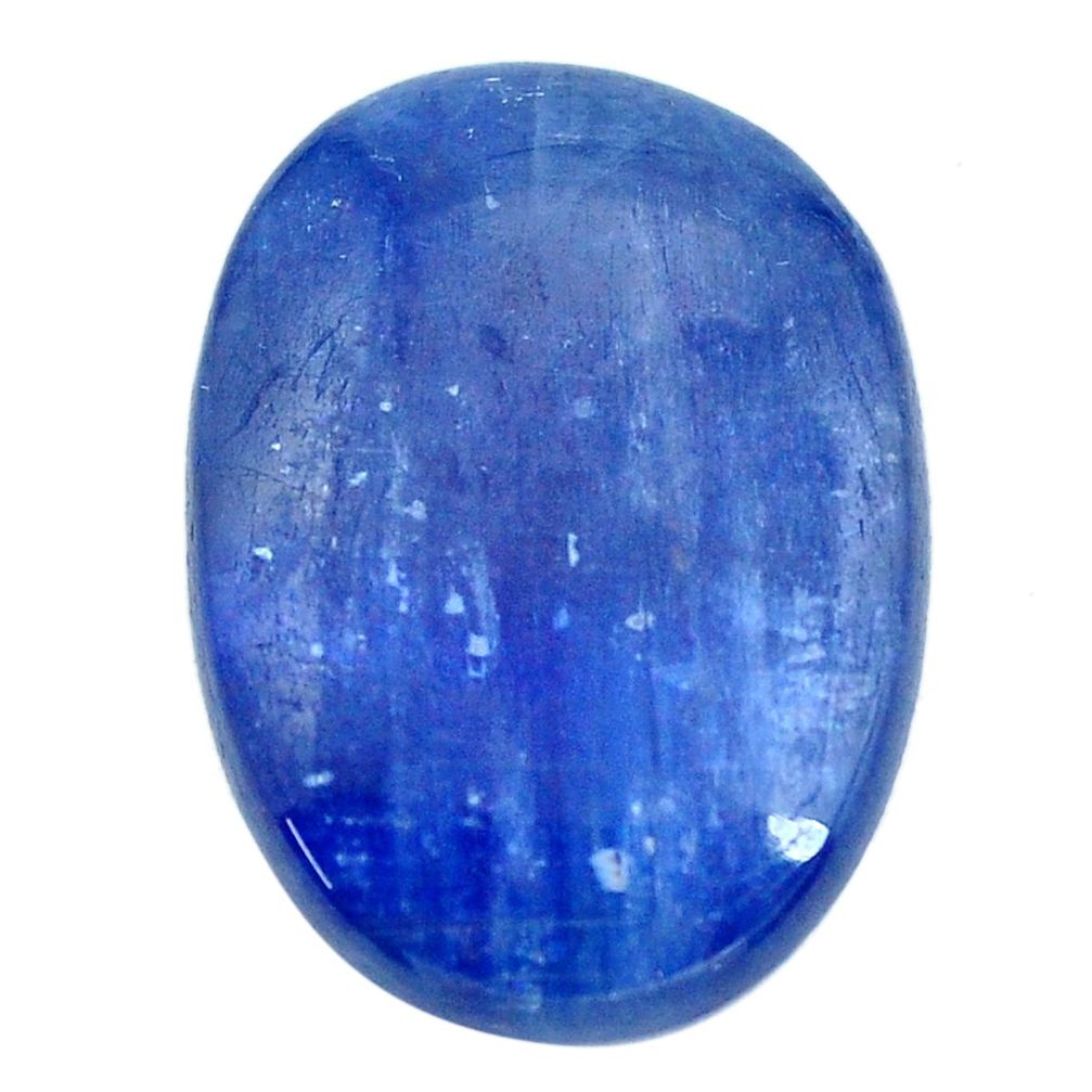 Natural 26.30cts kyanite blue cabochon 25x18 mm fancy loose gemstone s12293