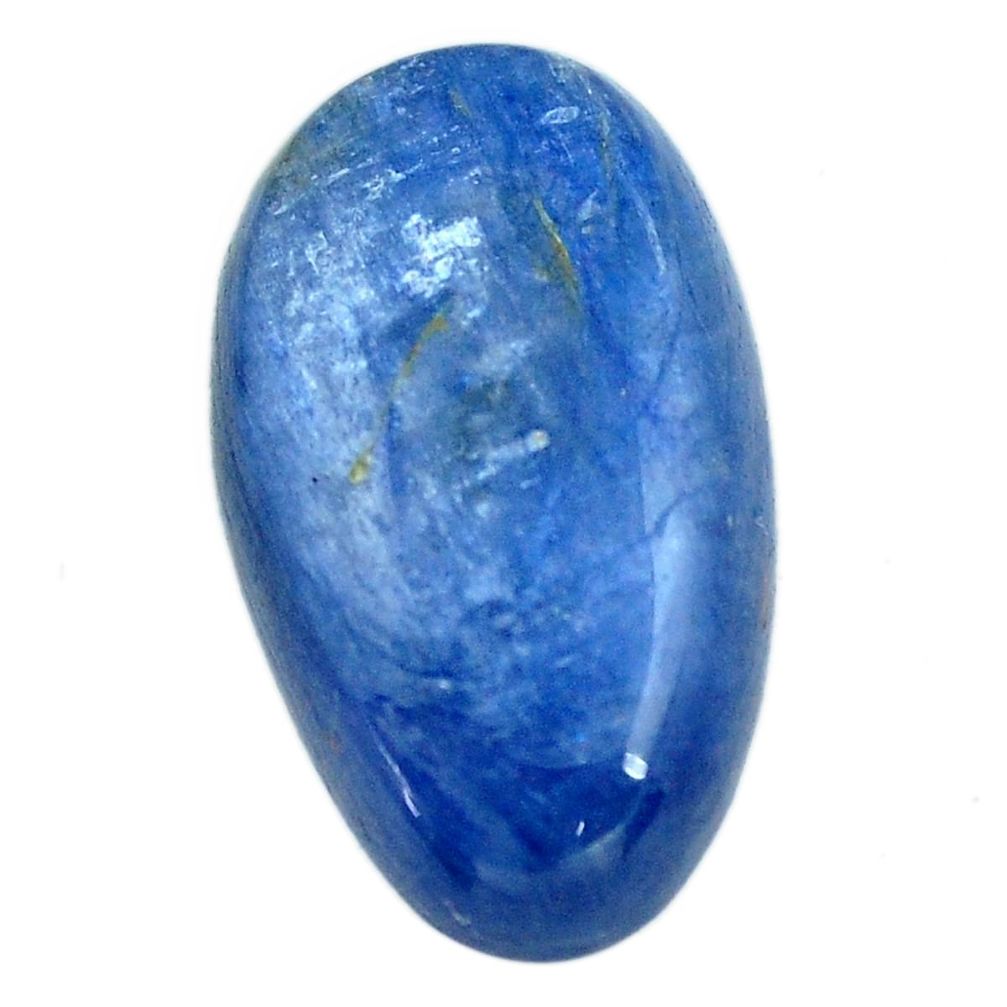 Natural 28.45cts kyanite blue cabochon 26x15 mm fancy loose gemstone s12296