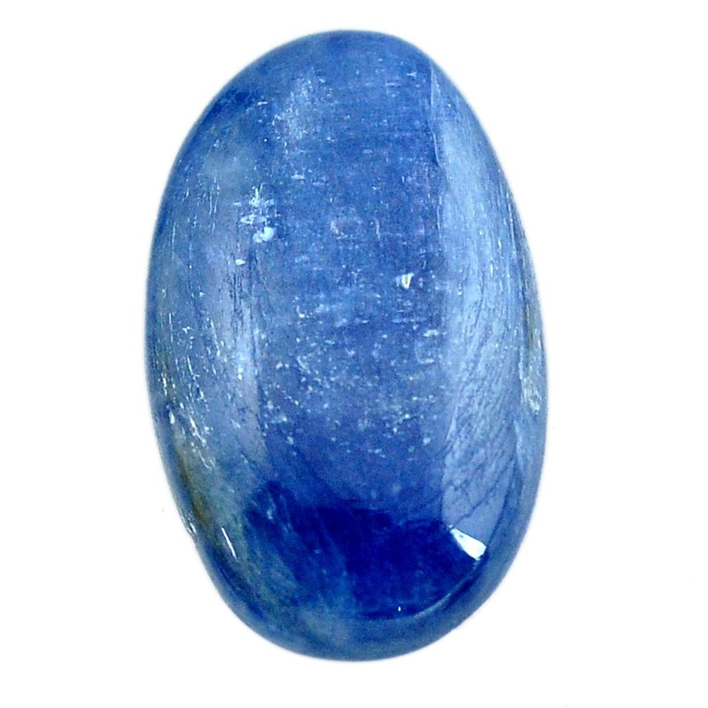 Natural 22.35cts kyanite blue cabochon 26x15.5 mm fancy loose gemstone s12283