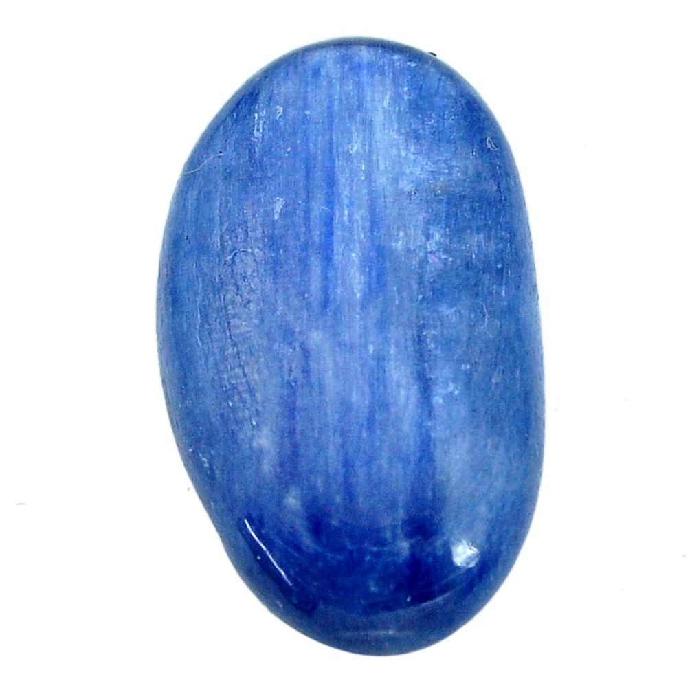 Natural 25.10cts kyanite blue cabochon 27.5x16 mm fancy loose gemstone s12287