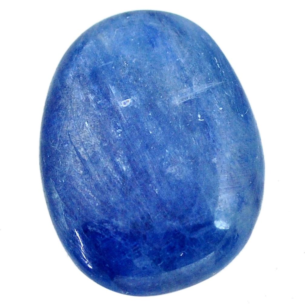 Natural 34.45cts kyanite blue cabochon 27x20 mm fancy loose gemstone s12289