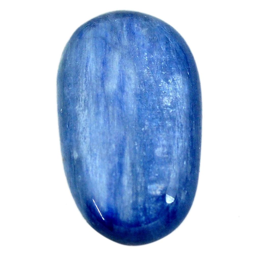 Natural 32.10cts kyanite blue cabochon 29x17 mm fancy loose gemstone s12282
