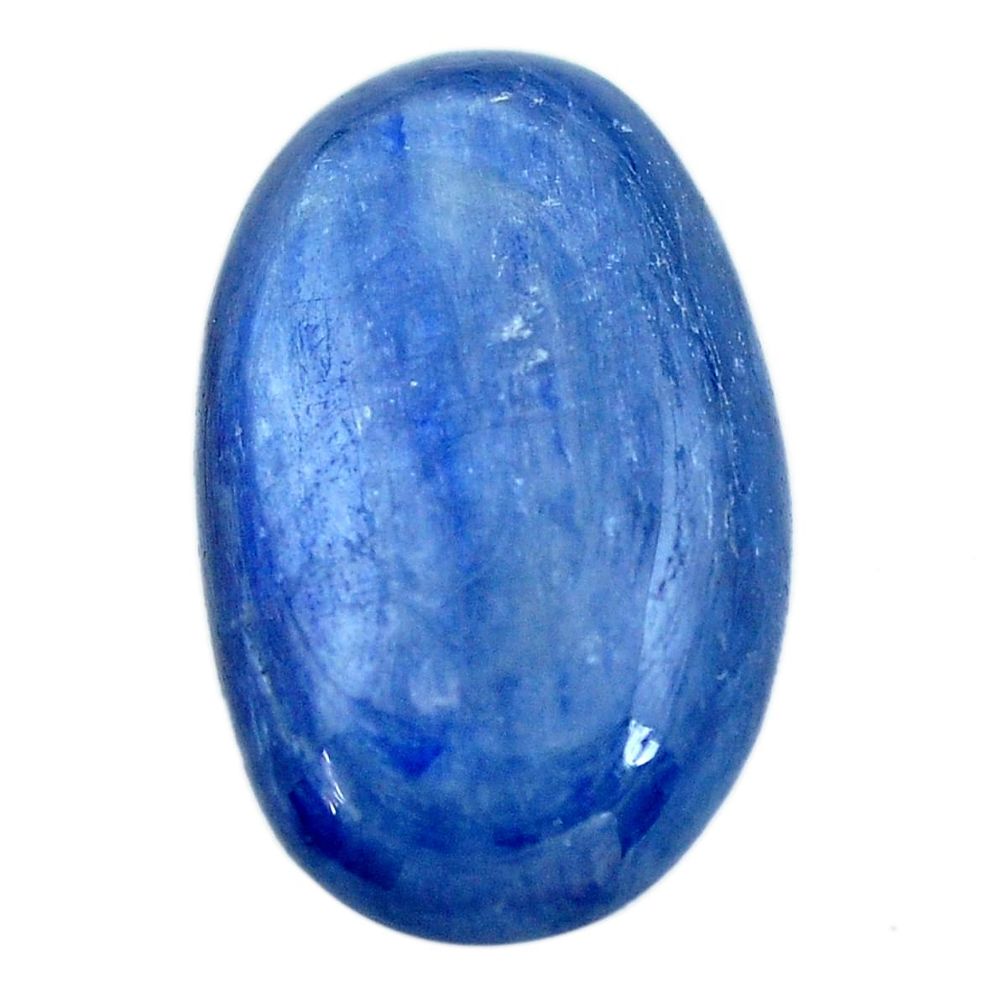 Natural 34.35cts kyanite blue cabochon 29x18 mm fancy loose gemstone s12285